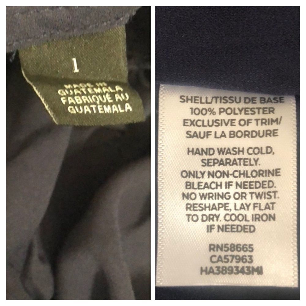 Halogen Flutter Sleeve Crepe Top Size Large - image 7